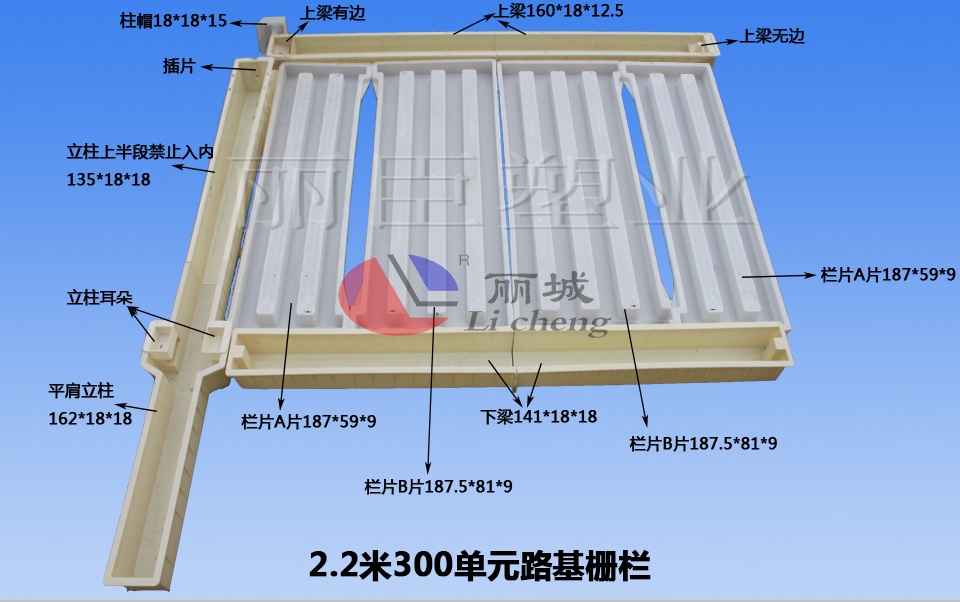 2.2米300單元路基